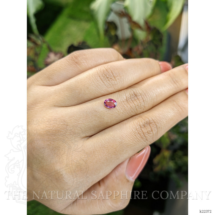 0.63 Ct. Rhodolite Garnet from Ceylon (Sri Lanka)