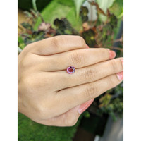 1.30 Ct. Rhodolite Garnet from Ceylon (Sri Lanka) Life Style