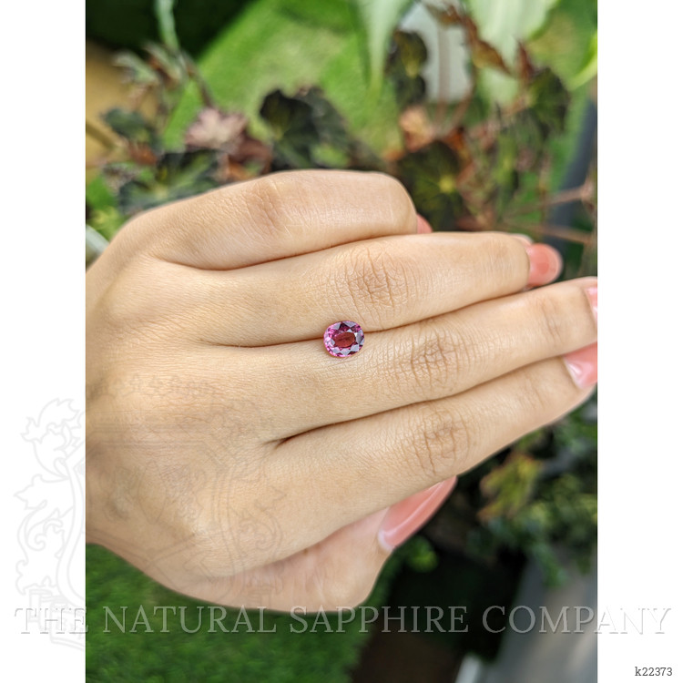 1.30 Ct. Rhodolite Garnet from Ceylon (Sri Lanka)