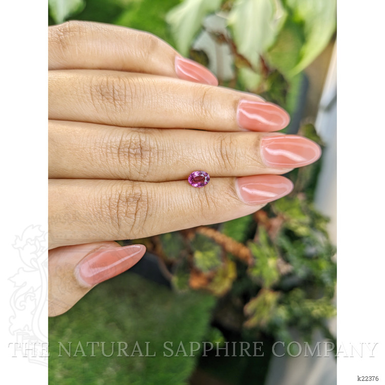 0.70 Ct. Rhodolite Garnet from Ceylon (Sri Lanka)