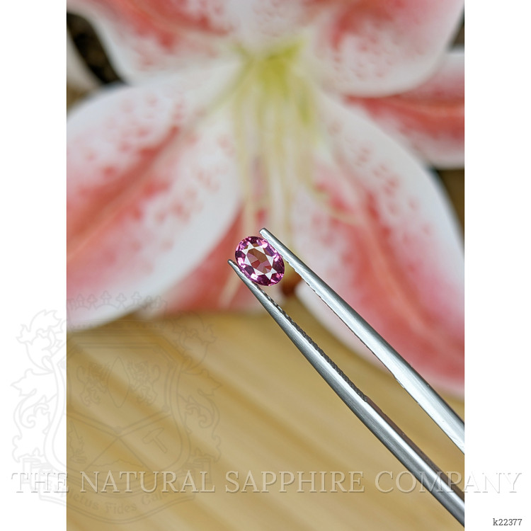 0.46 Ct. Rhodolite Garnet from Ceylon (Sri Lanka)