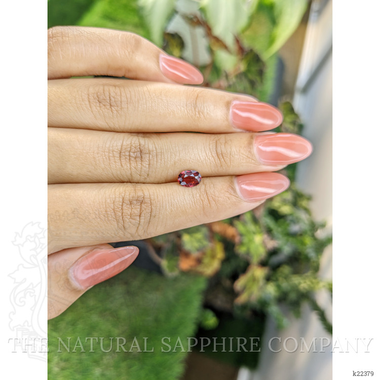 0.92 Ct. Garnet from Ceylon (Sri Lanka)