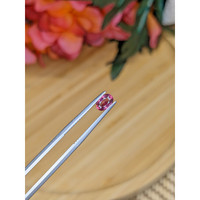 0.66 Ct. Rhodolite Garnet from Ceylon (Sri Lanka) Life Style