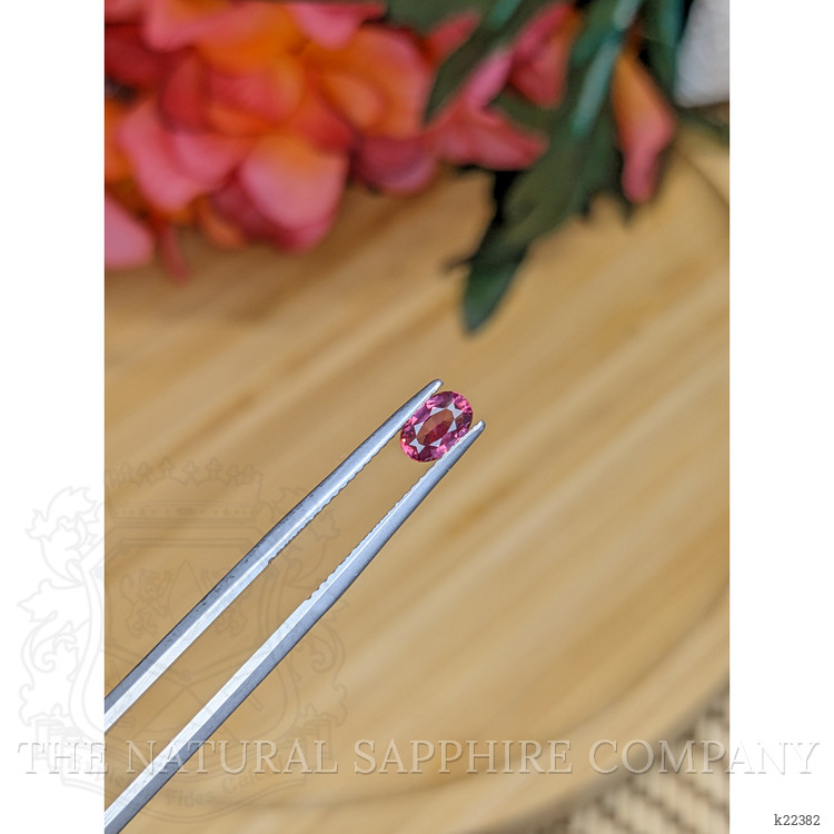 0.66 Ct. Rhodolite Garnet from Ceylon (Sri Lanka)