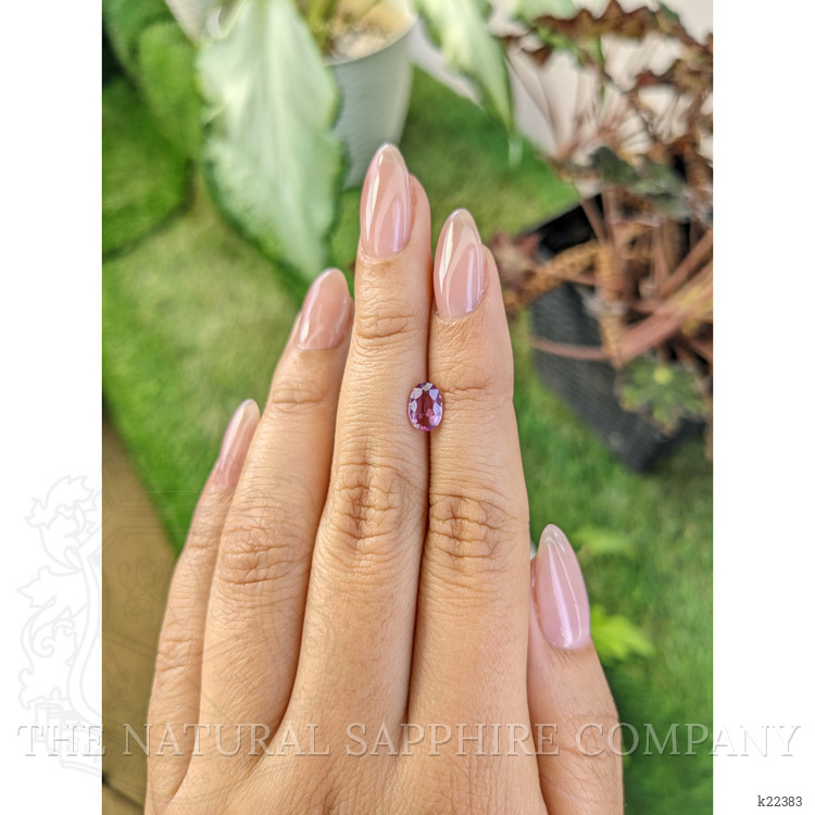 0.94 Ct. Rhodolite Garnet from Ceylon (Sri Lanka)