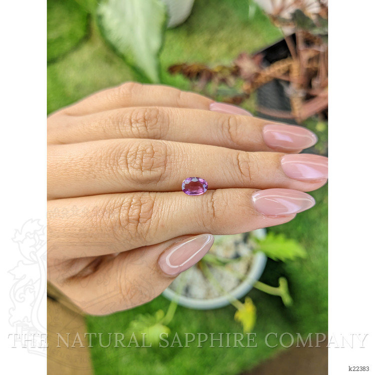 0.94 Ct. Rhodolite Garnet from Ceylon (Sri Lanka)