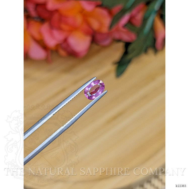 0.94 Ct. Rhodolite Garnet from Ceylon (Sri Lanka)