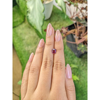 1.05 Ct. Rhodolite Garnet from Ceylon (Sri Lanka) Life Style