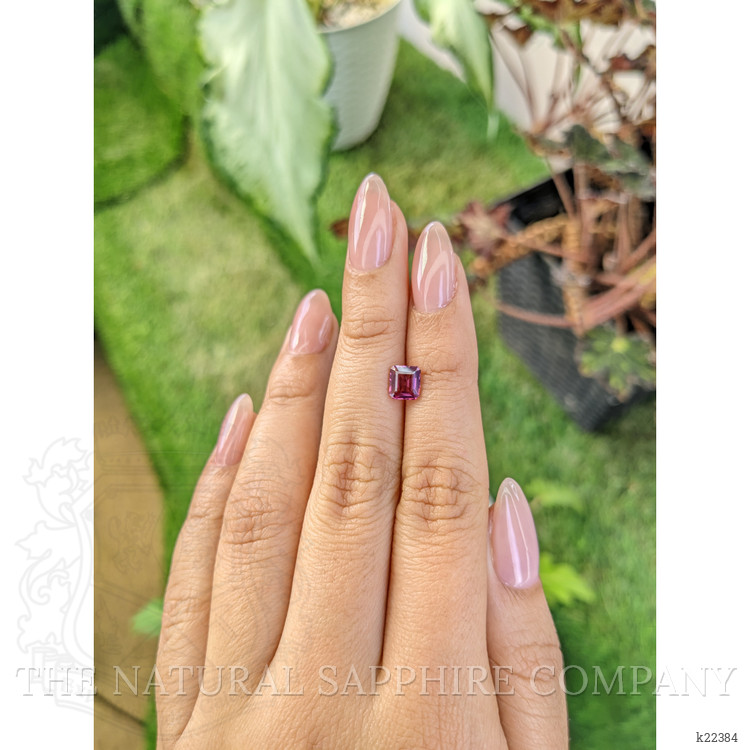 1.05 Ct. Rhodolite Garnet from Ceylon (Sri Lanka)