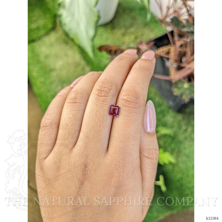 1.05 Ct. Rhodolite Garnet from Ceylon (Sri Lanka)