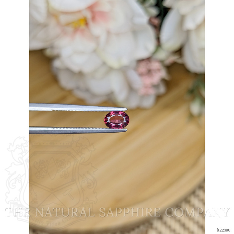 0.69 Ct. Rhodolite Garnet from Ceylon (Sri Lanka)