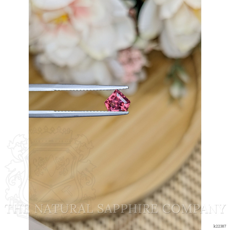 0.96 Ct. Rhodolite Garnet from Ceylon (Sri Lanka)