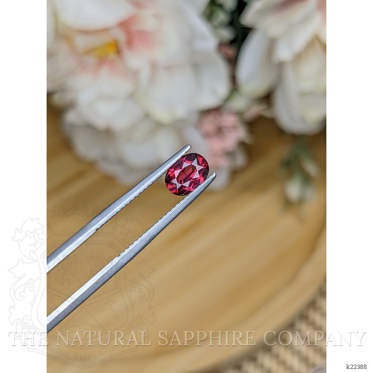 1.07 Ct. Rhodolite Garnet from Ceylon (Sri Lanka)