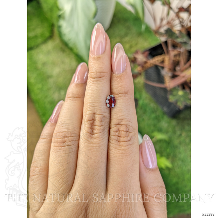 1.06 Ct. Rhodolite Garnet from Ceylon (Sri Lanka)