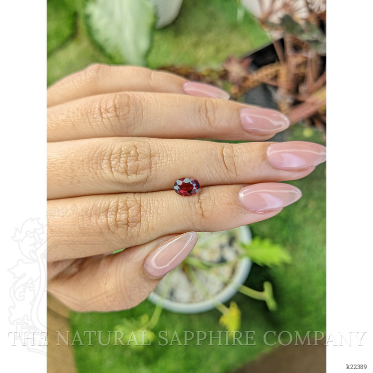 1.06 Ct. Rhodolite Garnet from Ceylon (Sri Lanka)