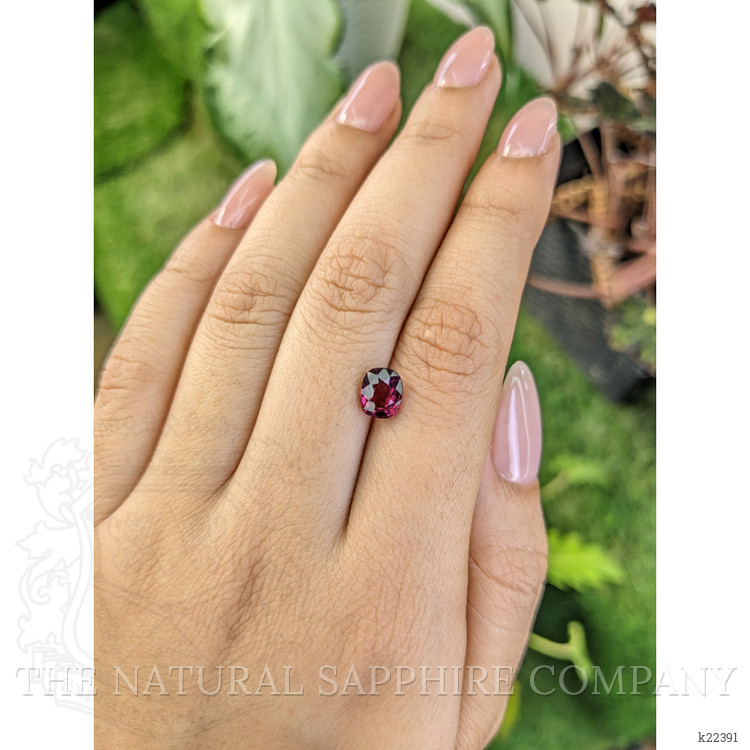 1.67 Ct. Rhodolite Garnet from Ceylon (Sri Lanka)