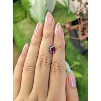 1.67 Ct. Rhodolite Garnet from Ceylon (Sri Lanka) Life Style