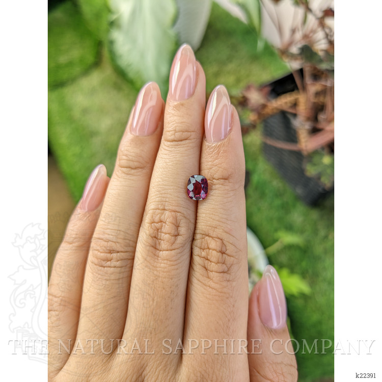 1.67 Ct. Rhodolite Garnet from Ceylon (Sri Lanka)