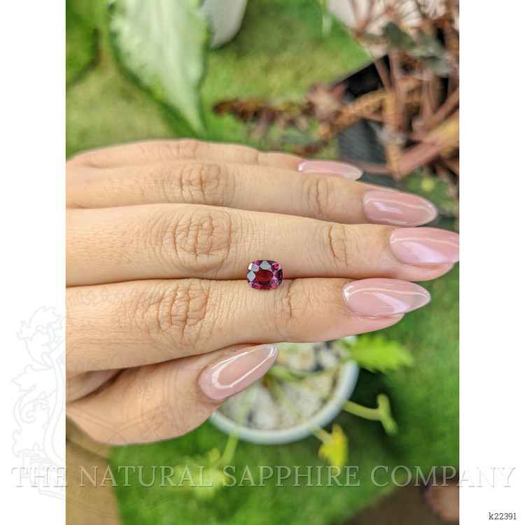 1.67 Ct. Rhodolite Garnet from Ceylon (Sri Lanka)