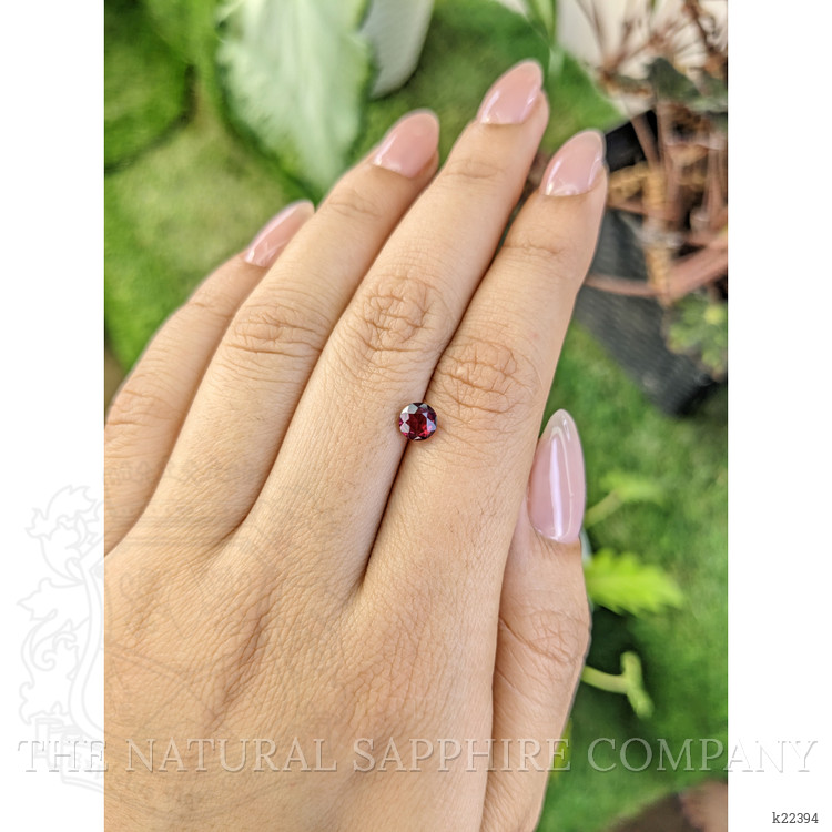 0.81 Ct. Rhodolite Garnet from Ceylon (Sri Lanka)