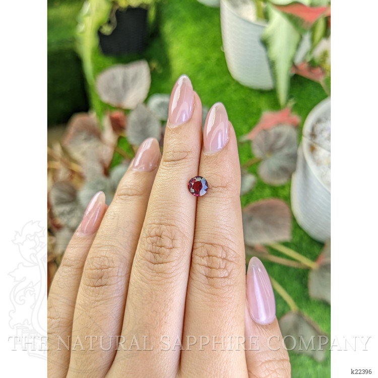 1.19 Ct. Rhodolite Garnet from Ceylon (Sri Lanka)