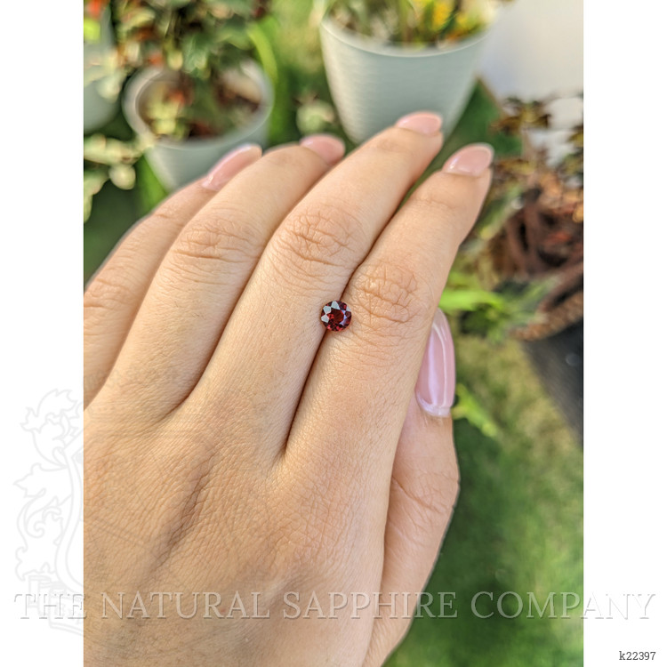 0.69 Ct. Rhodolite Garnet from Ceylon (Sri Lanka)