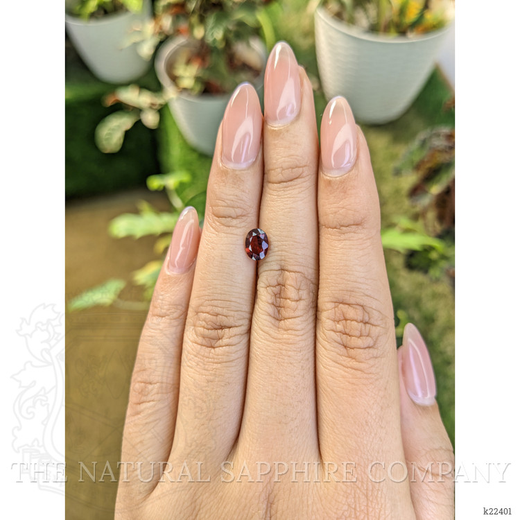 1.26 Ct. Garnet from Ceylon (Sri Lanka)