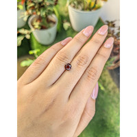1.17 Ct. Rhodolite Garnet from Ceylon (Sri Lanka) Life Style