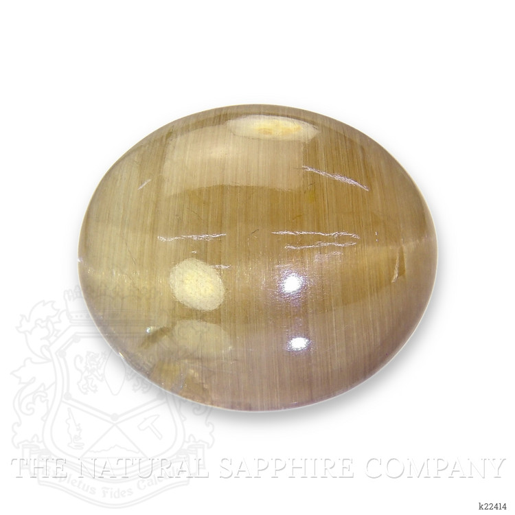 72.58 Ct. Cabochon Rutilated Quartz from Ceylon (Sri Lanka)
