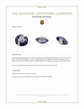 2.76 Ct. Spinel from Ceylon (Sri Lanka) Appraisal
