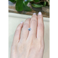 0.60 Ct. Aquamarine from Brazil Life Style