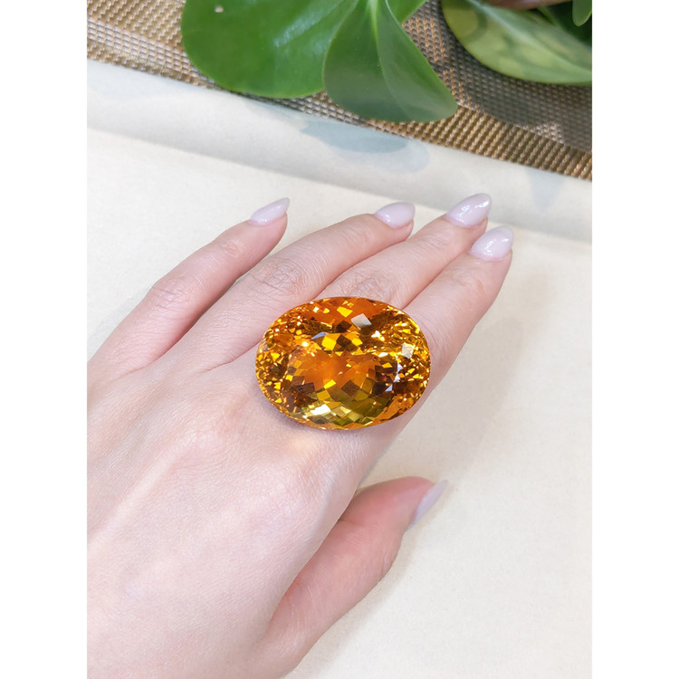 130.69 Ct. Citrine from South Africa