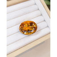 130.69 Ct. Citrine from South Africa Life Style