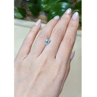1.33 Ct. Aquamarine from Brazil Life Style