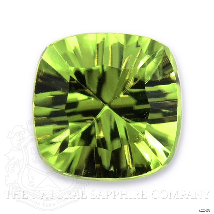 1.51 Ct. Yellowish Green Peridot from Burma (Myanmar)