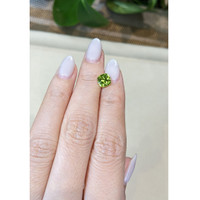 1.51 Ct. Yellowish Green Peridot from Burma (Myanmar) Life Style