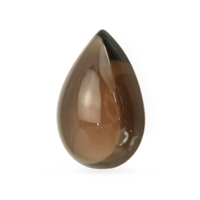 18.65 Ct. Cabochon Smokey Quartz from Brazil Video