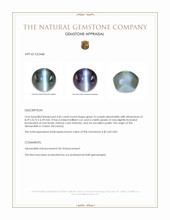 4.60 Ct. Alexandrite from Ceylon (Sri Lanka) Appraisal