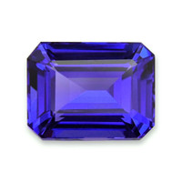 8.73 Ct. Violetish Blue Tanzanite from Tanzania Video