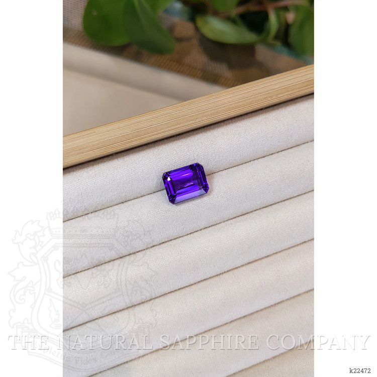 8.73 Ct. Violetish Blue Tanzanite from Tanzania