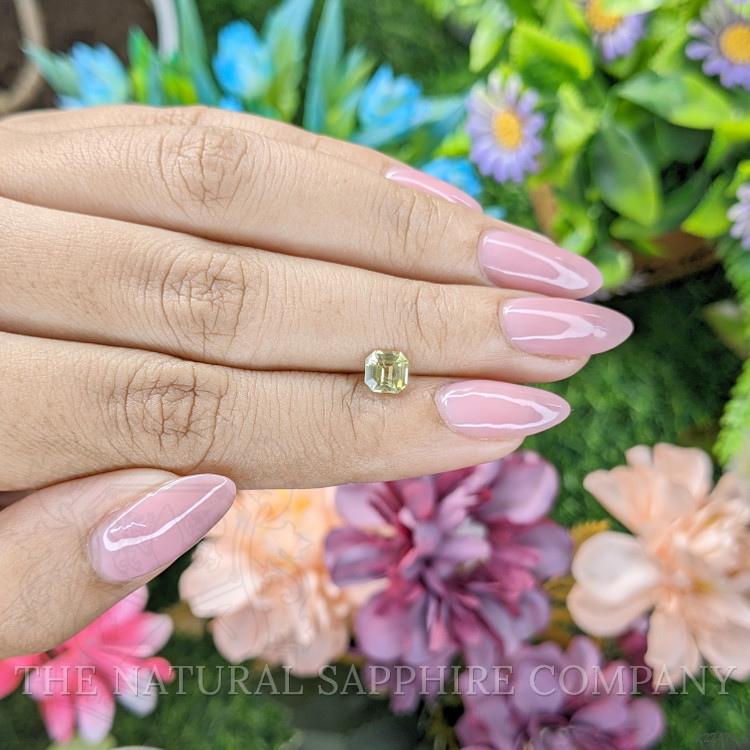 0.76 Ct. Greenish Yellow Chrysoberyl from Tanzania
