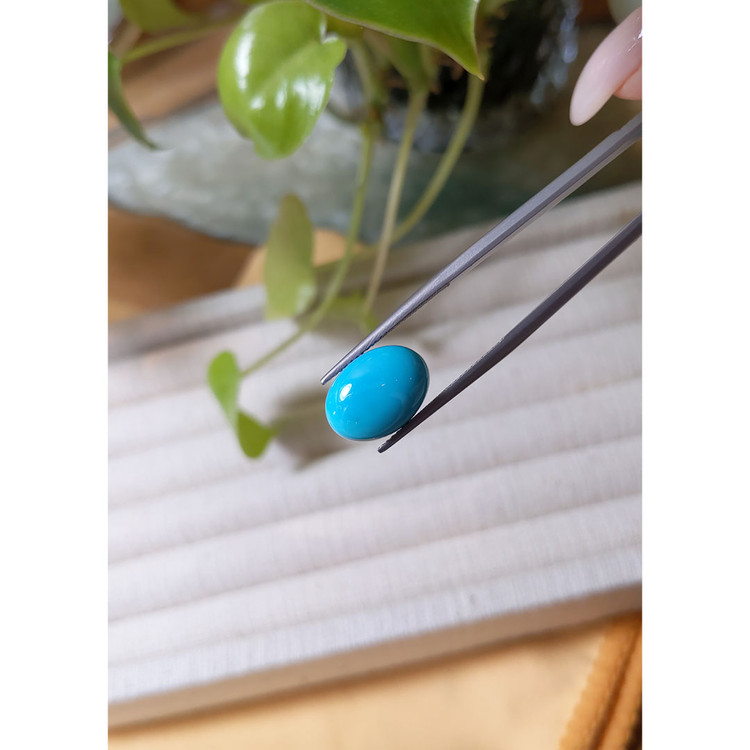 5.93 Ct. Cabochon Turquoise from USA