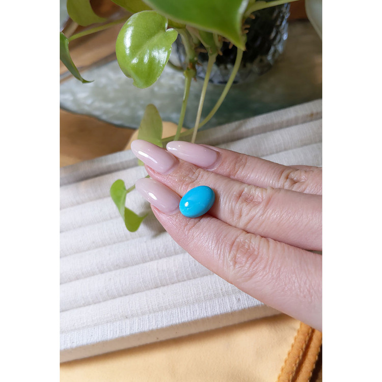 5.93 Ct. Cabochon Turquoise from USA