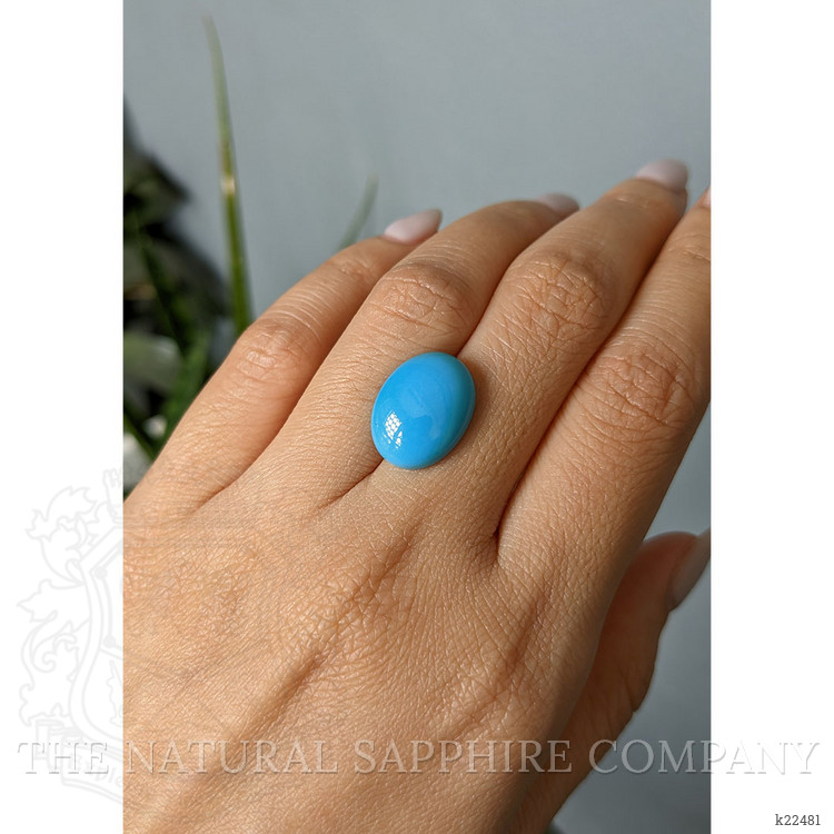 7.89 Ct. Cabochon Turquoise from USA
