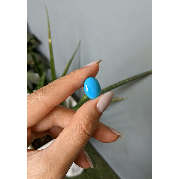 7.89 Ct. Cabochon Turquoise from USA