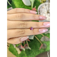 0.82 Ct. Malaya Garnet from Tanzania Life Style
