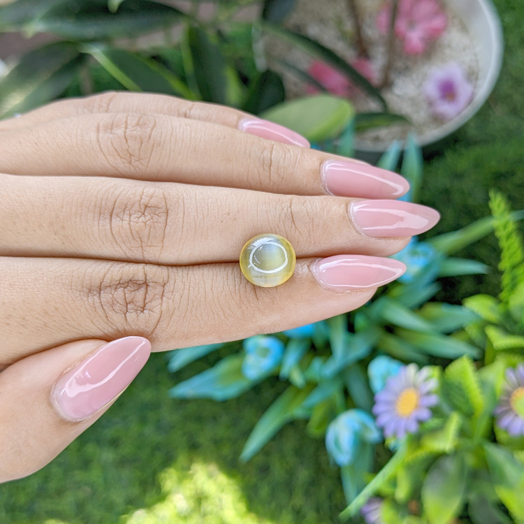 5.62 Ct. Cabochon Chrysoberyl from Tanzania