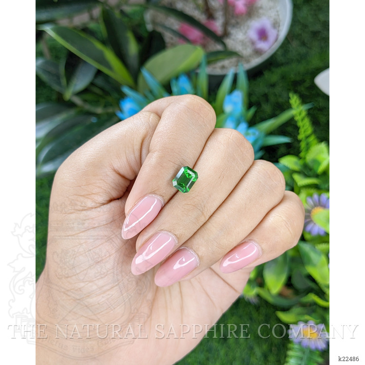 2.15 Ct. Tsavorite Garnet from Tanzania