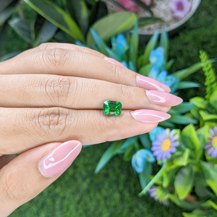 2.15 Ct. Tsavorite Garnet from Tanzania