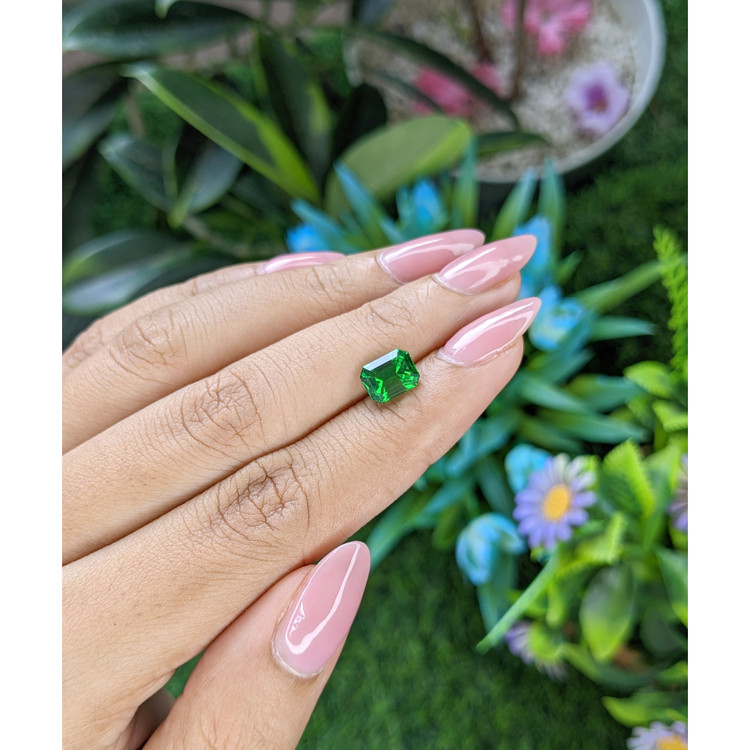 2.15 Ct. Tsavorite Garnet from Tanzania